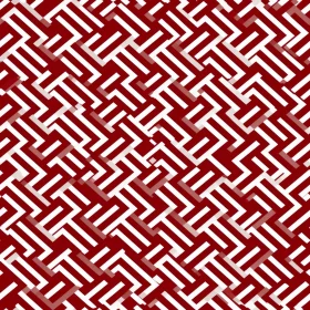 Red and Burgundy Geometric Pattern - Modern Design
