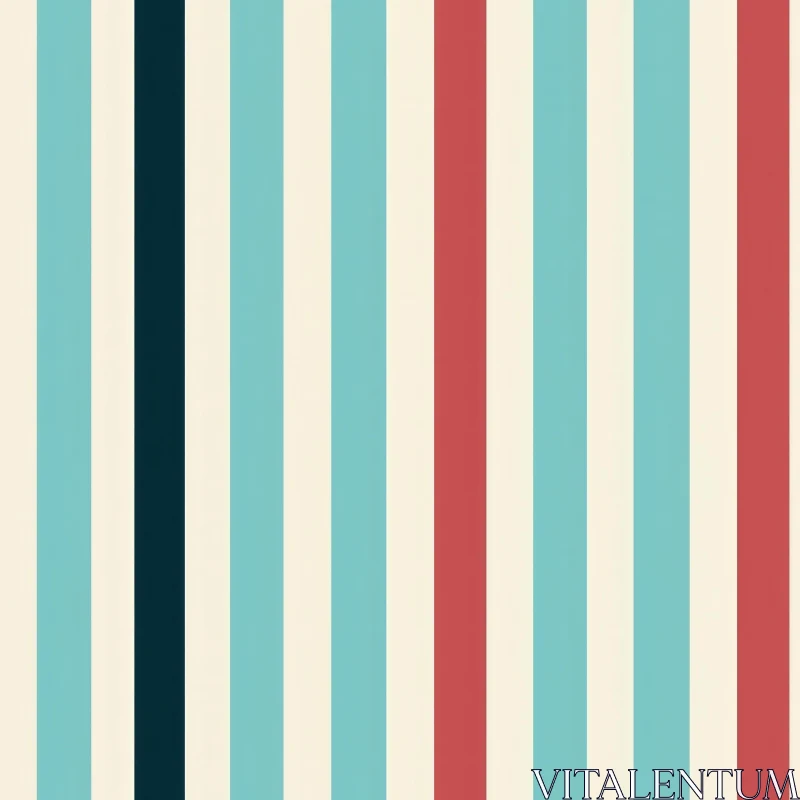 Retro Vertical Stripes Pattern for Web Backgrounds AI Image