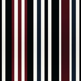 Classic Vertical Stripes Pattern in Dark Blue, Burgundy, and White