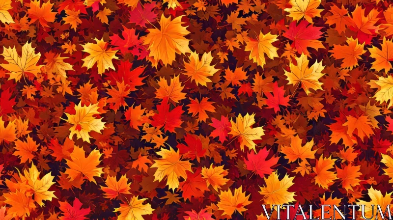 Fall Foliage Background - Stunning Autumn Leaves | Perfect for Websites and Blogs AI Image