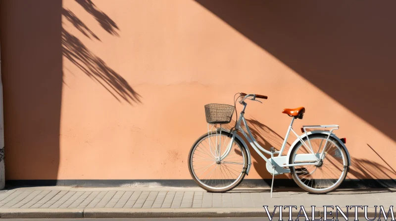 AI ART Vintage Bicycle and Sunlight Composition