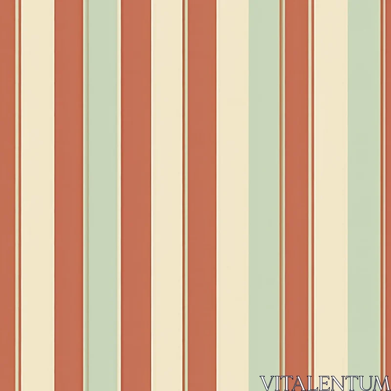 Pastel Vertical Stripes Pattern for Home Decor AI Image