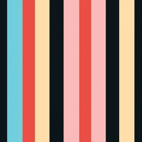 Retro Vertical Stripes Pattern for Fashion & Decor