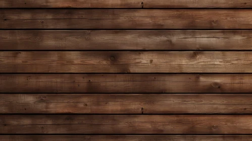 Rustic Wooden Wall Texture - Aged Planks with Cracks and Knots