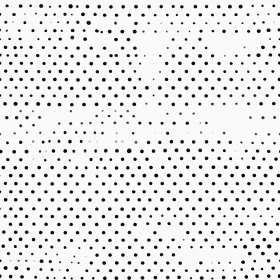 Halftone Dots Pattern on White Background