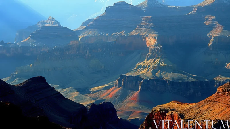 AI ART Discover the Majestic Grand Canyon - A Natural Wonder