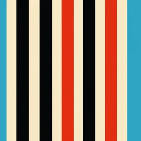 Retro Vertical Stripes Pattern for Design Projects