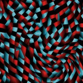 Colorful Abstract Grid Composition