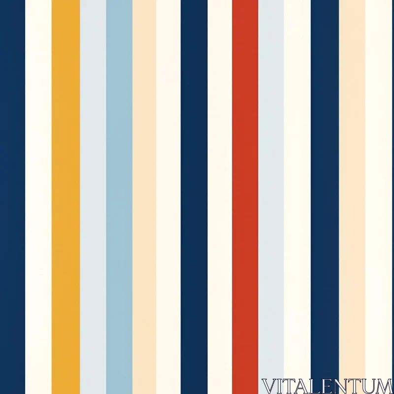 Colorful Vertical Stripes Pattern for Backgrounds AI Image