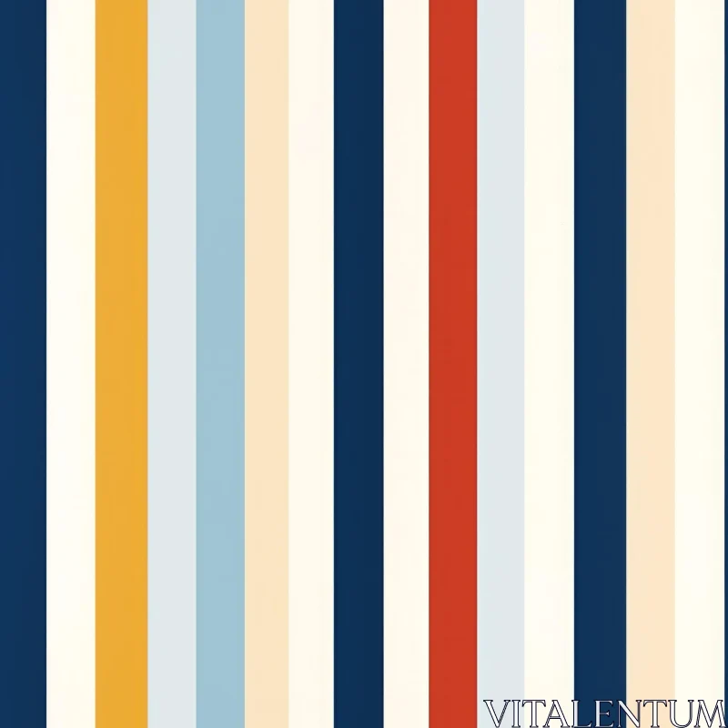 AI ART Colorful Vertical Stripes Pattern for Backgrounds