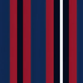 Vertical Stripes Pattern in Red, White, and Blue