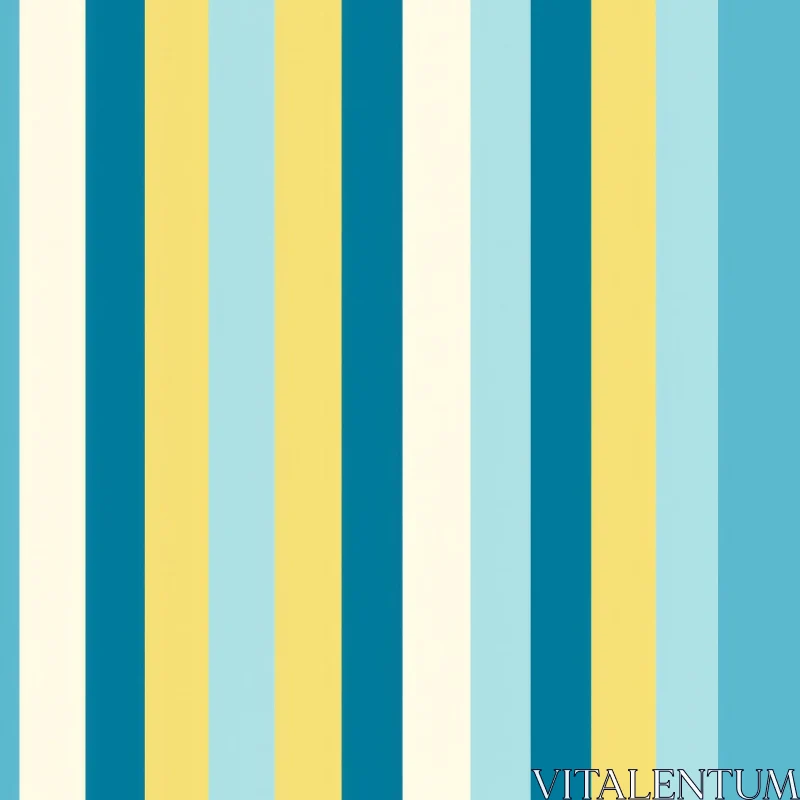 AI ART Cheerful Vertical Stripes Pattern
