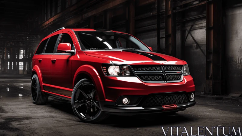 Captivating 2019 Dodge Journey: A Chicano-Inspired Masterpiece AI Image