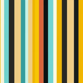 Colorful Vertical Stripes Background