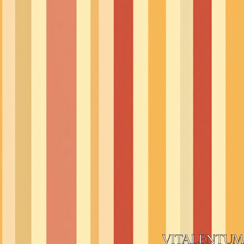 AI ART Warm Vertical Stripes Pattern for Home Decor