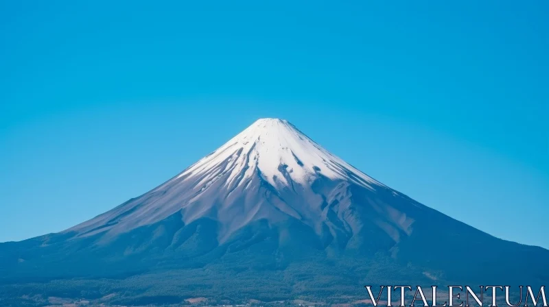 AI ART Mount Fuji - Iconic Japanese Mountain