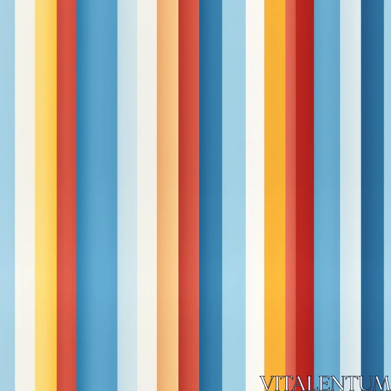 AI ART Warm Colors Vertical Stripes Pattern for Background