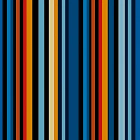 Colorful Vertical Stripes Pattern - Symmetrical Design