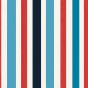 Geometric Vertical Stripes Pattern