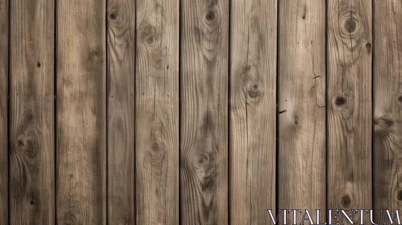 AI ART Rustic Wooden Fence Texture for Design Projects