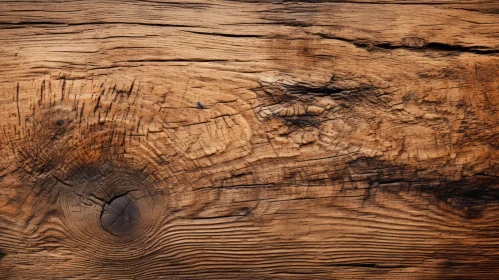 Aged Dark Brown Wood Texture Close-up