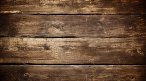 Brown Wooden Wall Texture with Knots