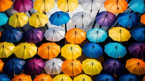 Colorful Umbrellas Installation: A Captivating Display of Hues