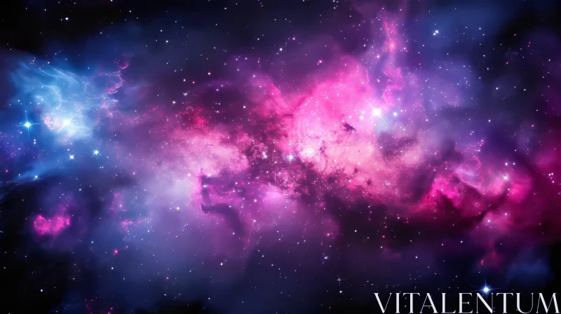 AI ART Ethereal Nebula: A Captivating Glimpse into the Universe