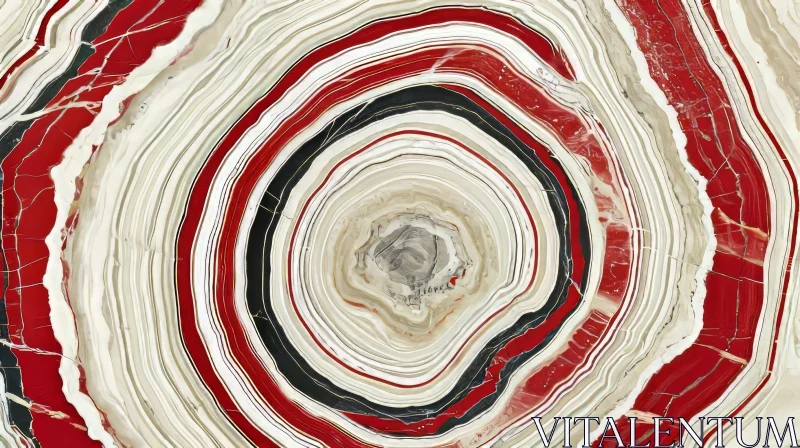 Close-Up of a Vibrant Tree Trunk | Organic Texture AI Image