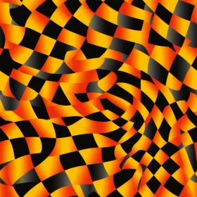 Colorful Checkered Flag Pattern - Seamless Design