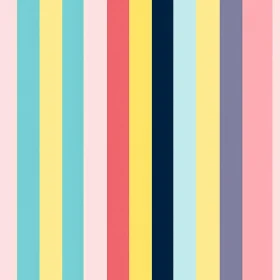 Pastel Vertical Stripes Background Pattern