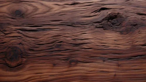 Dark Brown Wooden Surface Texture