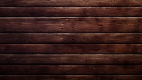 Dark Brown Wooden Wall Planks - Texture and Imperfections