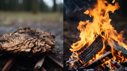 Fire and Ash: An Adventure-themed Diptych
