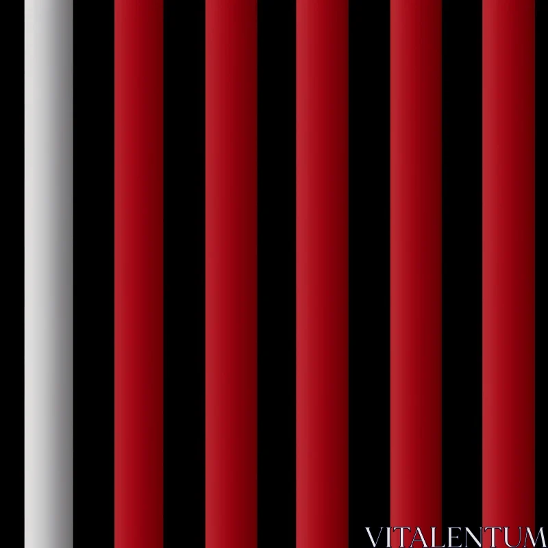AI ART Modern Black Stripes Design