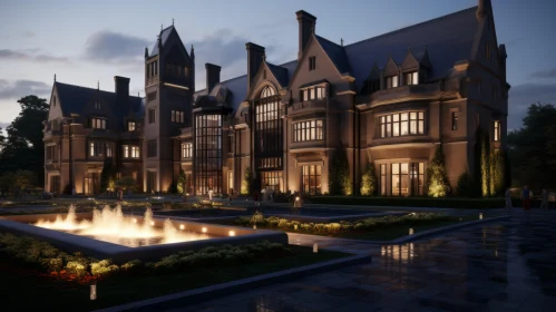 Gothic Revival Mansion: An Architectural Wonder near Yale University School of Art