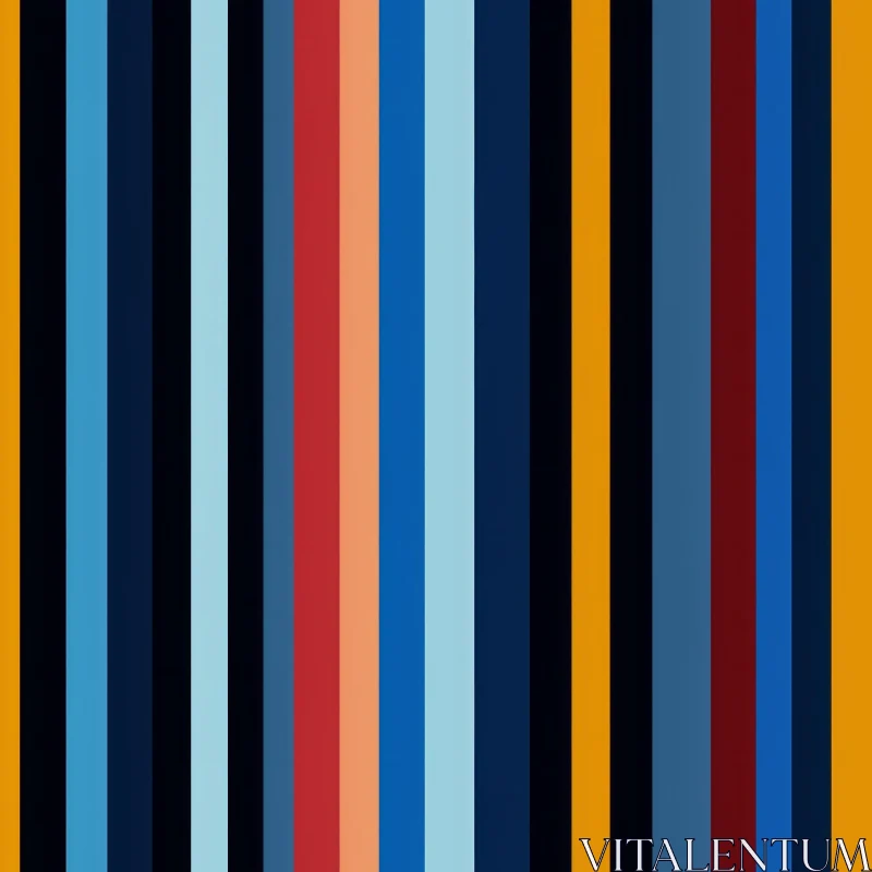 Colorful Abstract Vertical Stripes Background AI Image