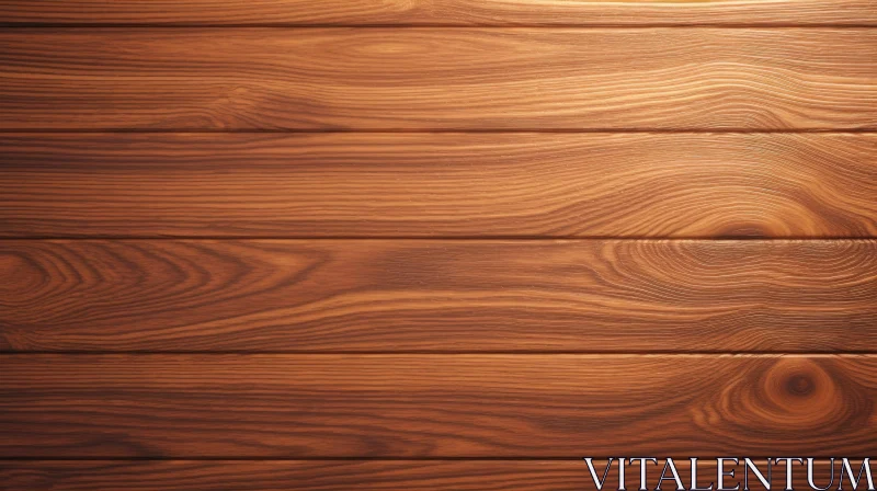 Dark Brown Wooden Surface Close-up AI Image