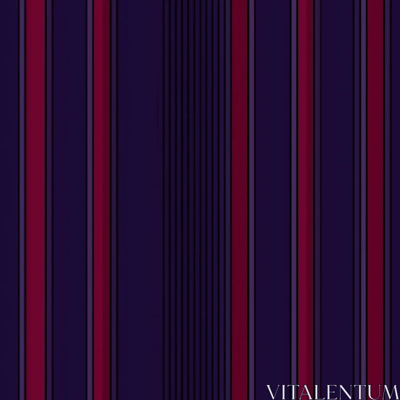 Luxurious Purple and Red Vertical Stripes Pattern AI Image