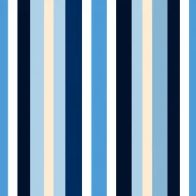 Blue and White Striped Pattern - Seamless Texture