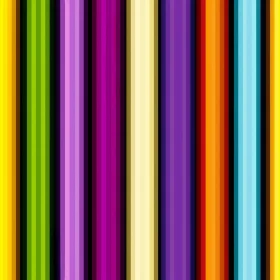 Cheerful Rainbow Stripes Seamless Pattern