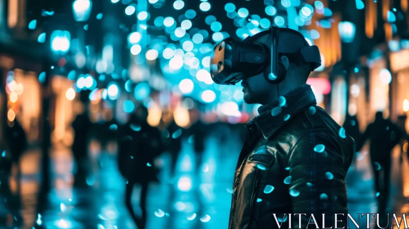 Immerse Yourself in the Night: A Captivating Virtual Reality Experience AI Image