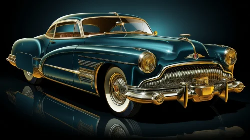 Classic 1950s Buick Skylark in Stunning Blue Color