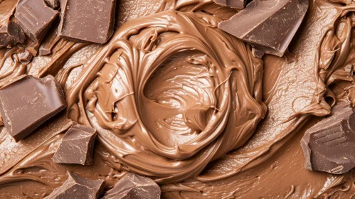 Decadent Chocolate Spread with Dark Chocolate Chunks