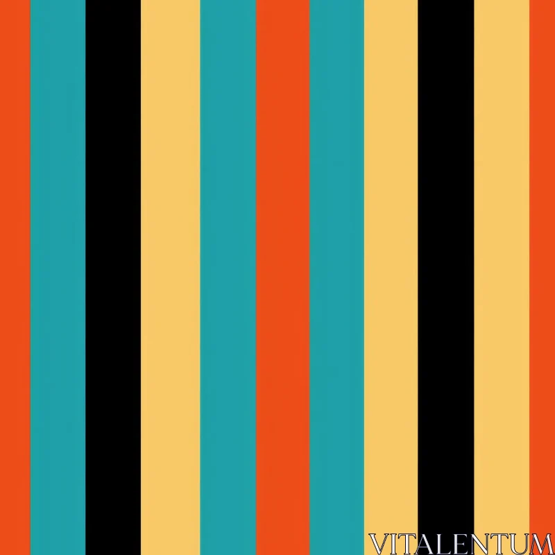AI ART Retro Vertical Stripes Pattern for Web Backgrounds