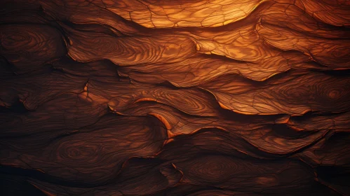 Dark Brown Wood Texture | Seamless Bumpy Grain