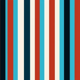 Retro Vertical Stripes Background Pattern
