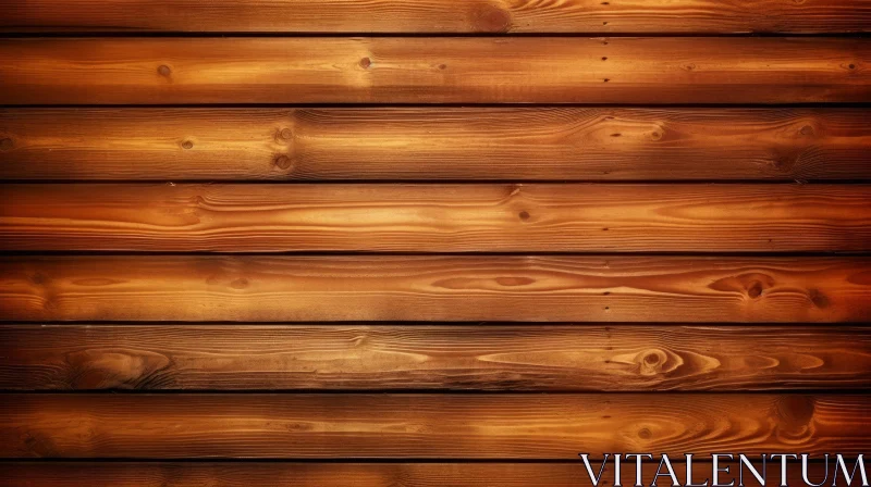 Dark Brown Wooden Wall with Rough Texture AI Image