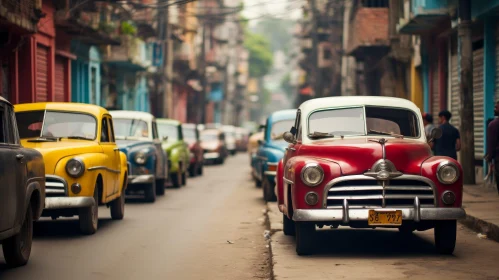 Exploring Havana: Colorful Street Scene