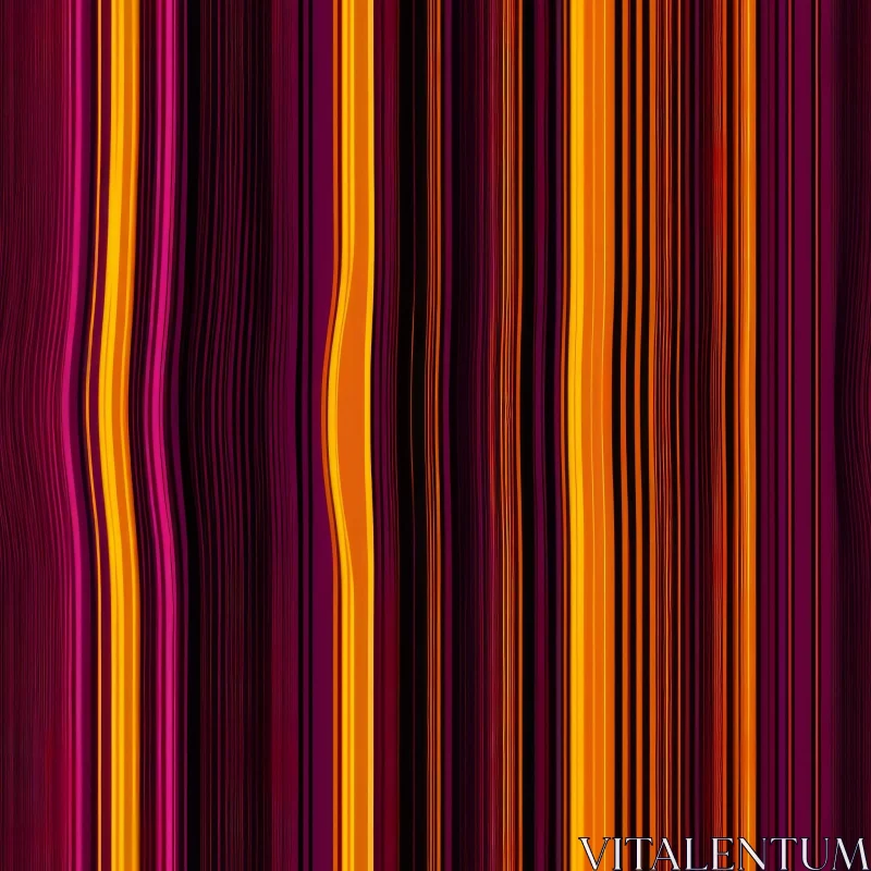 Organic Purple Orange Yellow Stripes Pattern AI Image